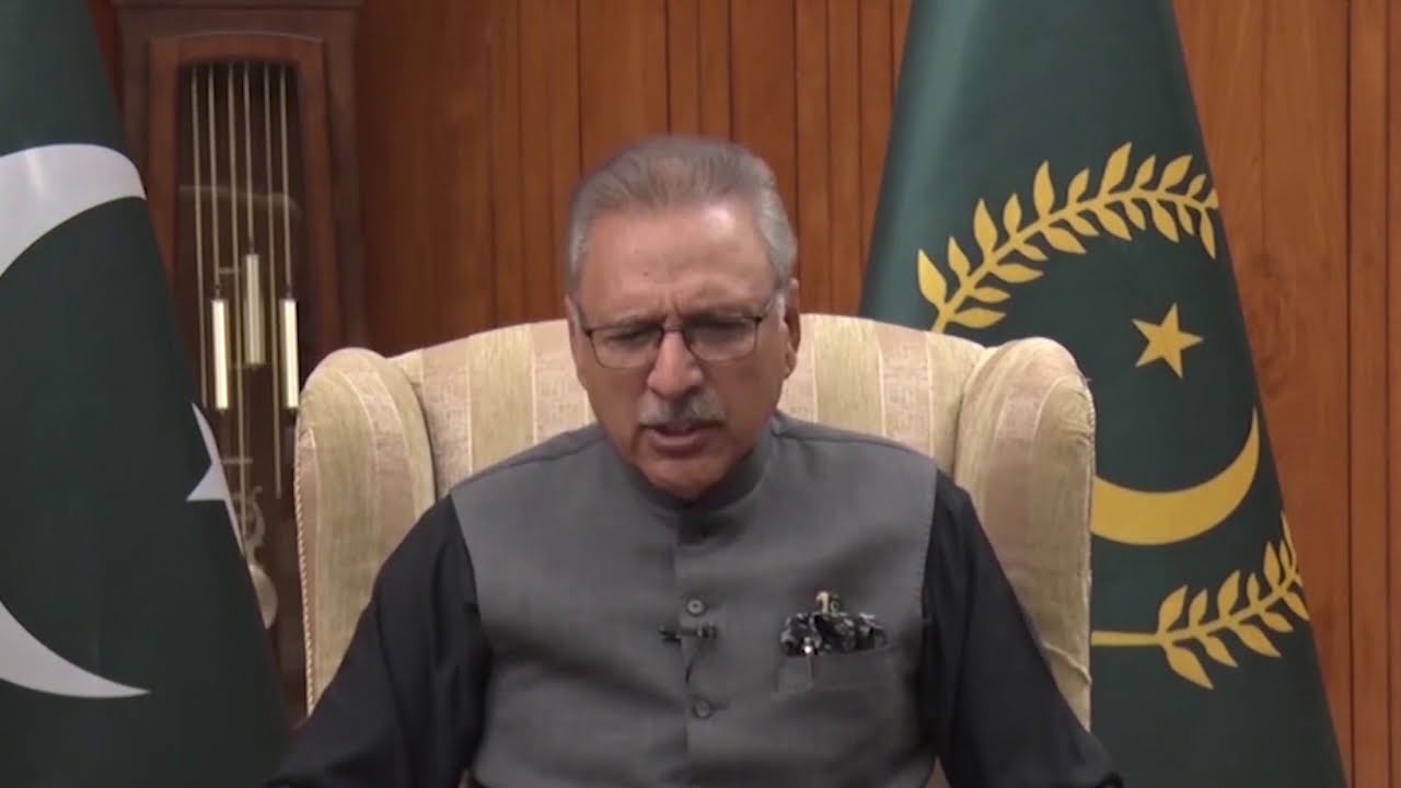 I cannot be neutral against corrupt people. President Dr. Arif Alvi