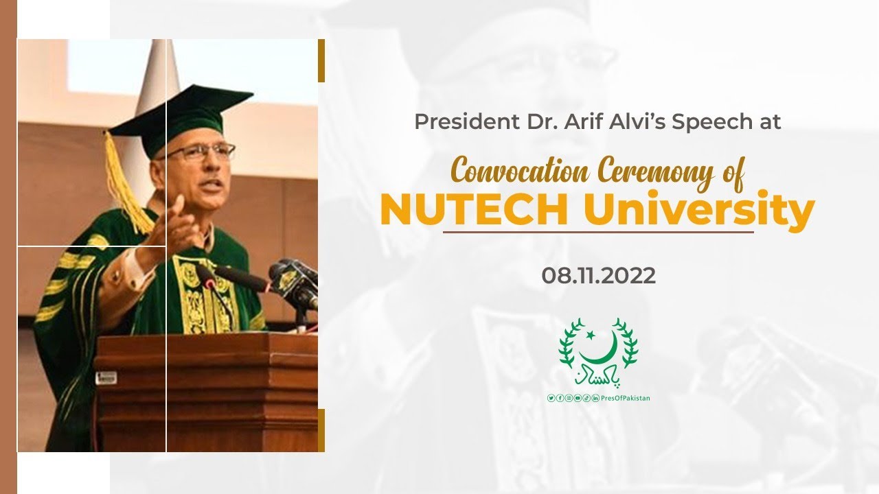 Convocation Ceremony of NUTECH University | President’s Speech | 08.11.2022