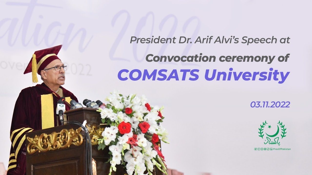 Convocation ceremony of COMSATS University | President’s Speech | 03.11.2022