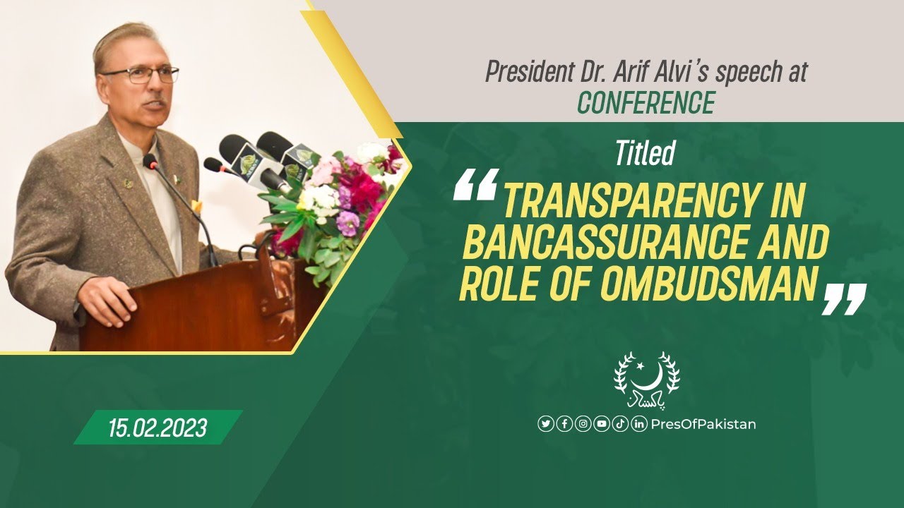 Conference “Transparency in Bancassurance and Role of Ombudsman” | President’s Speech | 15.02.2023