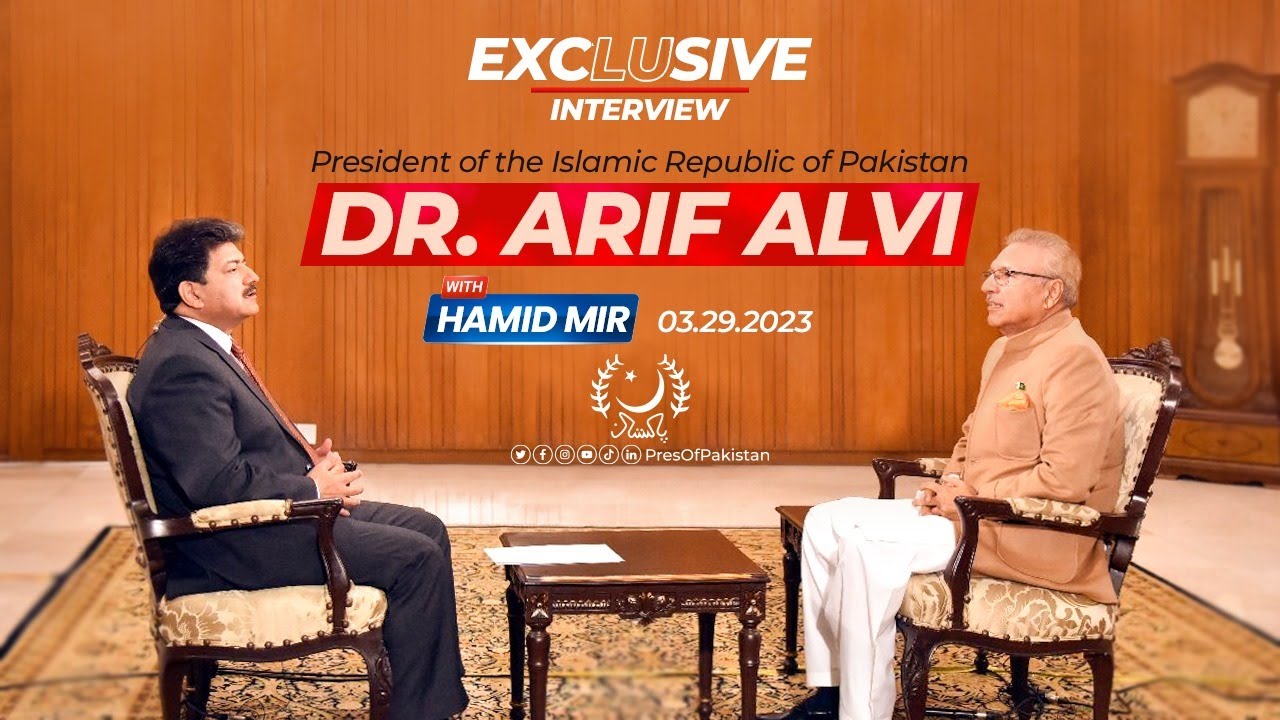 President Dr Arif Alvi’s exclusive interview with Hamid Mir | GEO News | 29.03.2023